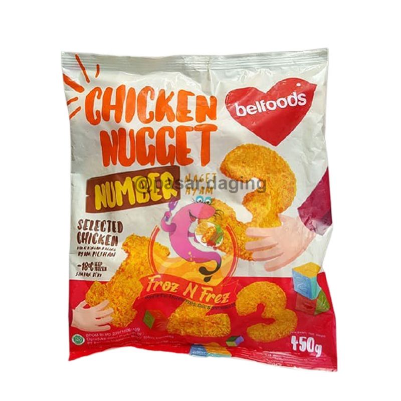 

BELFOODS CHICKEN NUGGET NUMBER 450GR