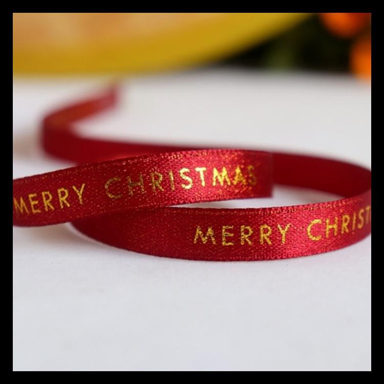 

(BAYAR DITEMPAT) PITA NATAL / RIBBON HIAS KADO METER KAIN DESIGN MERRY XMAS KODE 668