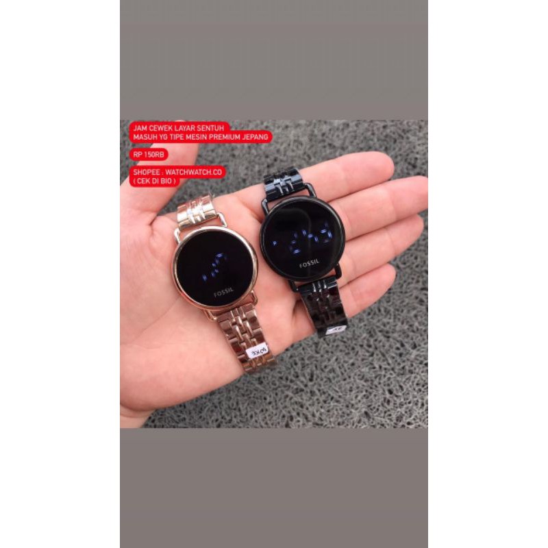 jam layar sentuh rantai ladies terbaru