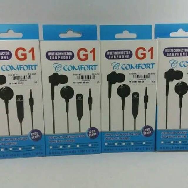 headset mega bass G1 super bazoka bazz comfort