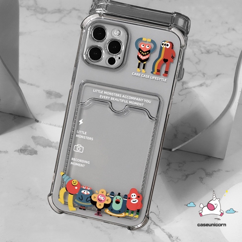 Soft Case TPU Transparan Hitam Anti Jatuh Untuk iPhone 7plus 11 14 12 13 pro Max X XR XS Max 6 6s 7 8 14 plus SE 2020