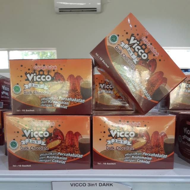 

Vicco 3in1 Dark 10sct by Puslit Koka Jember
