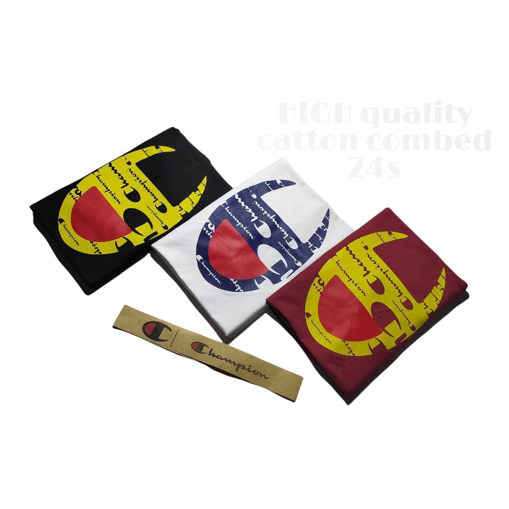 Kaos Champion Kaos Distro Original Pria