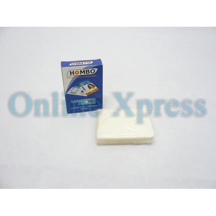 Laminating Film Ukuran ID KTP 100mic Hombo