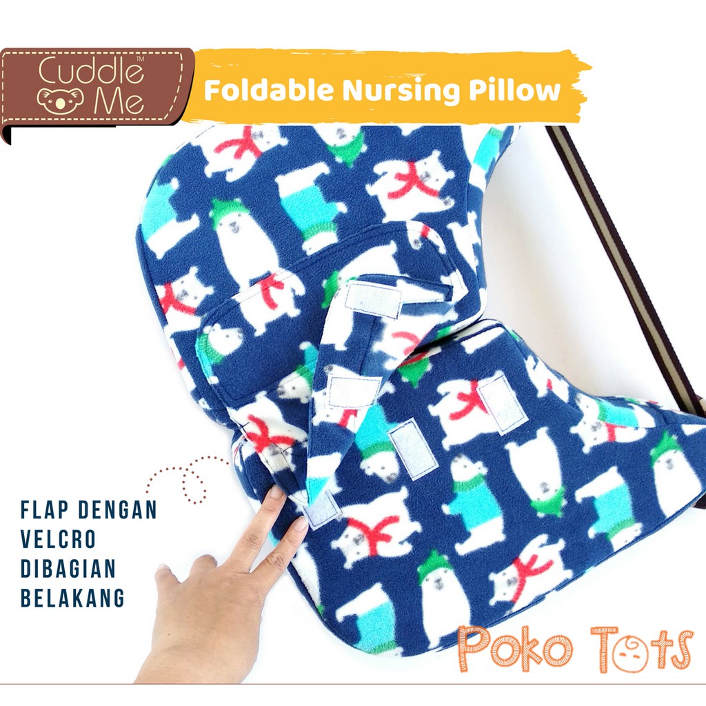 CuddleMe Foldable Nursing Pillow Bantal Menyusui Tahan Air Cuddle Me