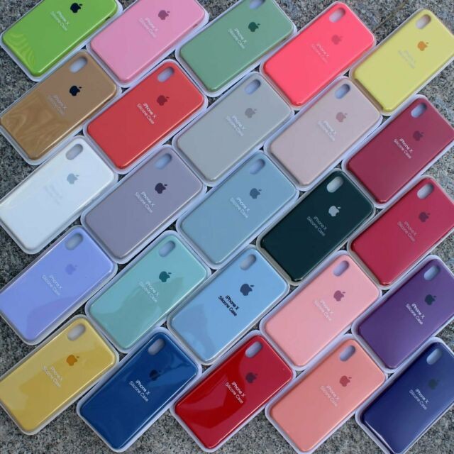 Silicone APPLE Premium soft Case fullcover iPhone silicon anti noda casing XR XS MAX XSMAX MACARON