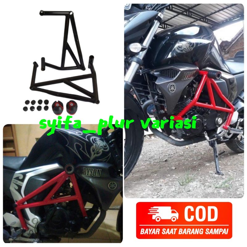 Tubular crashbar yamaha byson fi