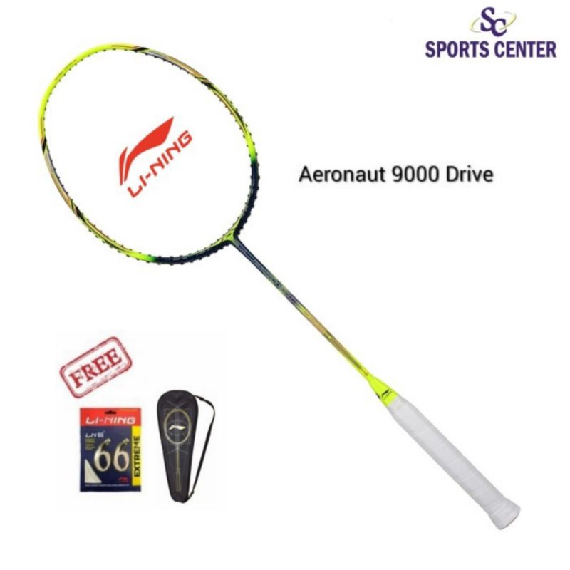 New Raket Badminton Lining Aeronaut 9000D / 9000 Drive / 9000 D