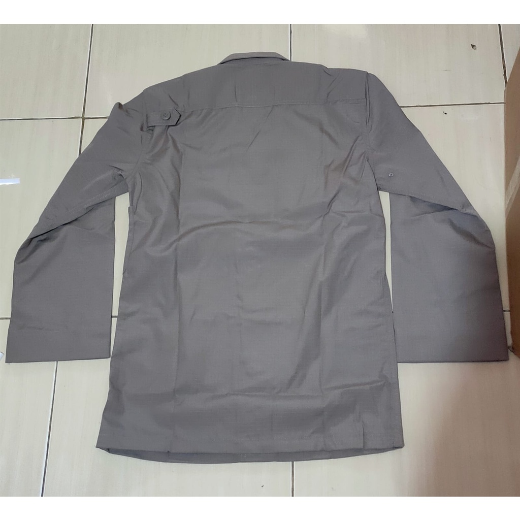 Baju pdl polri bahan ripstok original - satpam - security