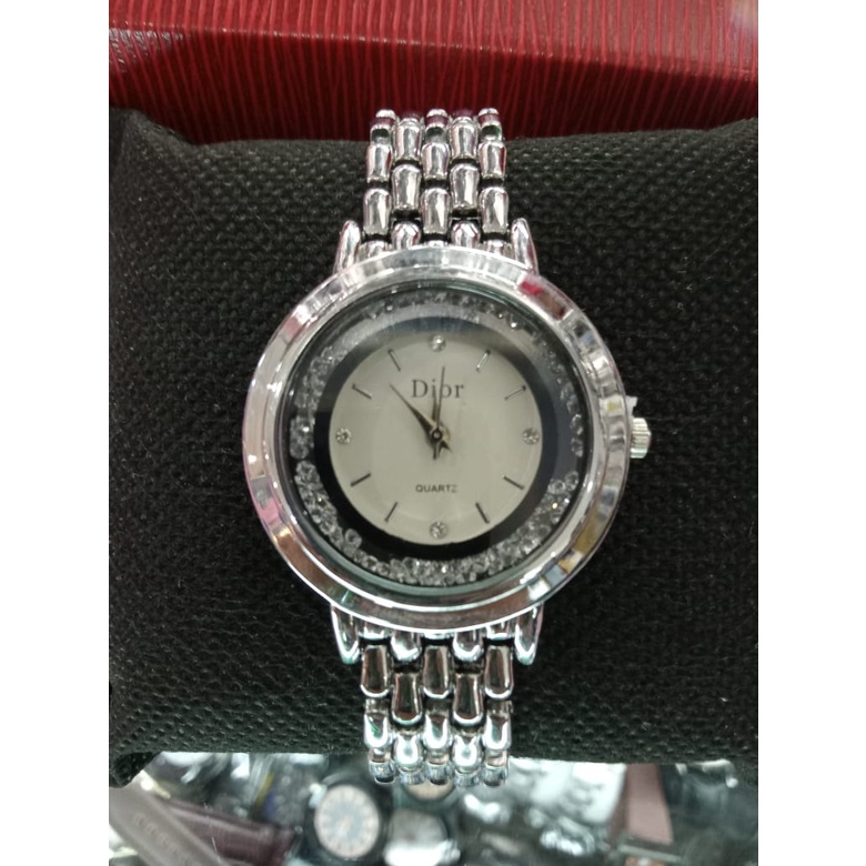 Jam Tangan Wanita Rantai Analog Elegan 03  GRATIS Kotak Jam