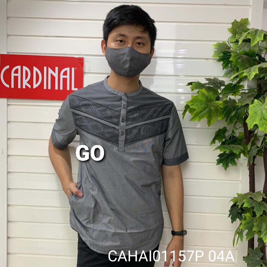 BB CARDINAL KEMEJA KOKO PRIA LENGAN PENDEK FORMAL Baju Cowok Original