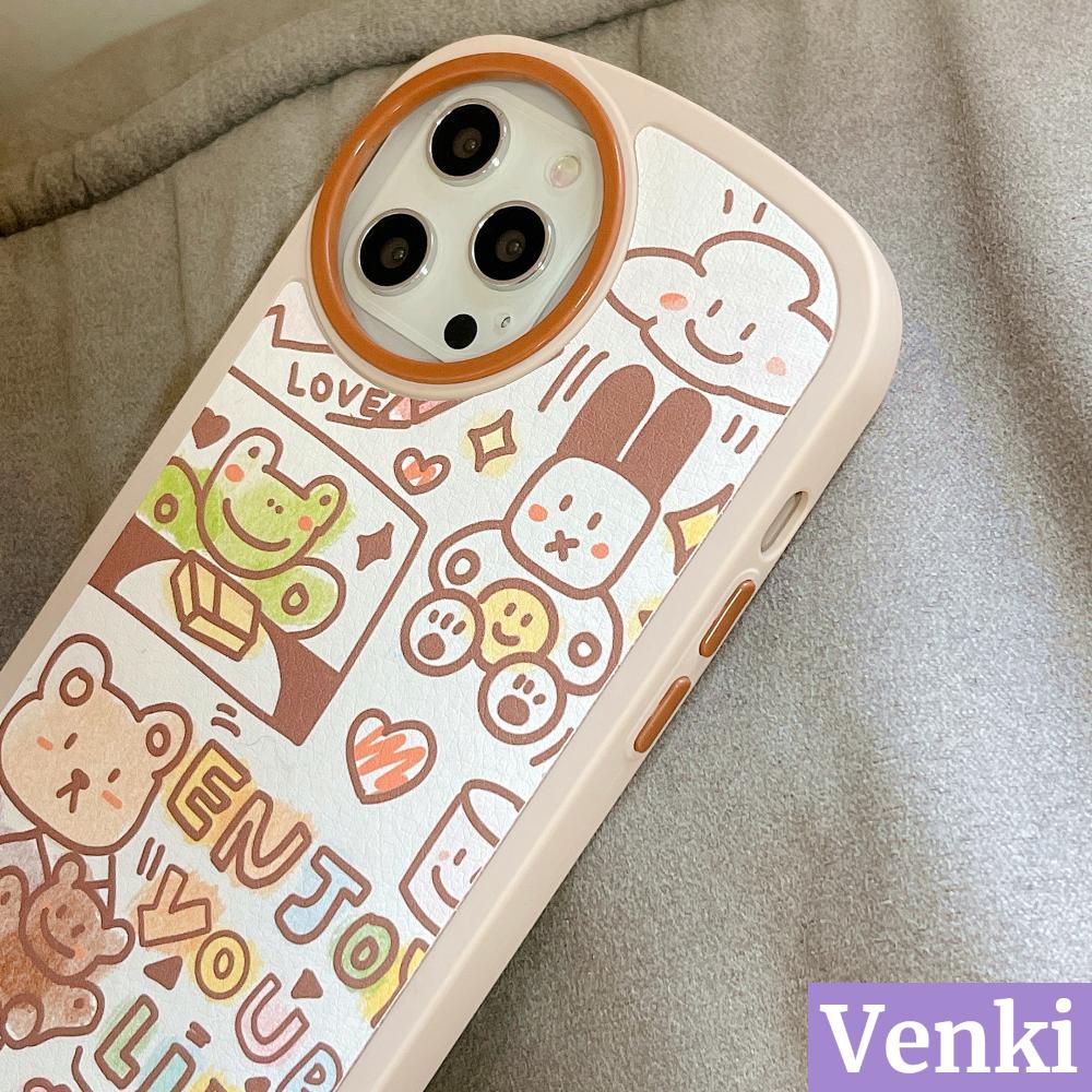 For iPhone 13 Pro Max iPhone Case Skin Feel Silicone Soft Case Luxury Leather Case Large Hole Circular Ring Protection Camera Airbag Shockproof Comic Cartoon Cute Style For iPhone 13 Pro Max iPhone 12 Pro Max iPhone 11 Pro Max iPhone 7 Plus XR XS M 11 7