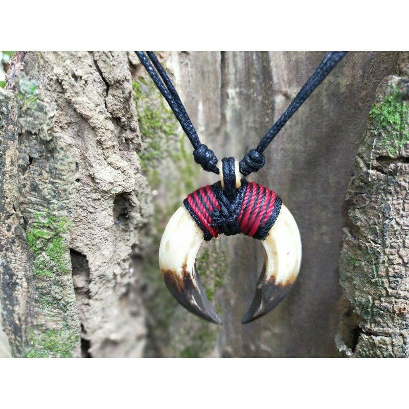 KALUNG TARING MACAN SEPASANG