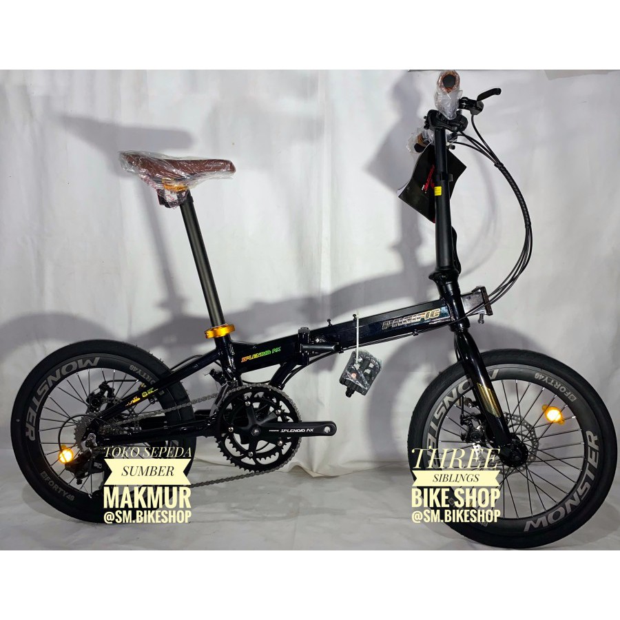 SEPEDA LIPAT PACIFIC SPLENDID AX 20 INCH, HYDRAULIC,18 SPEED