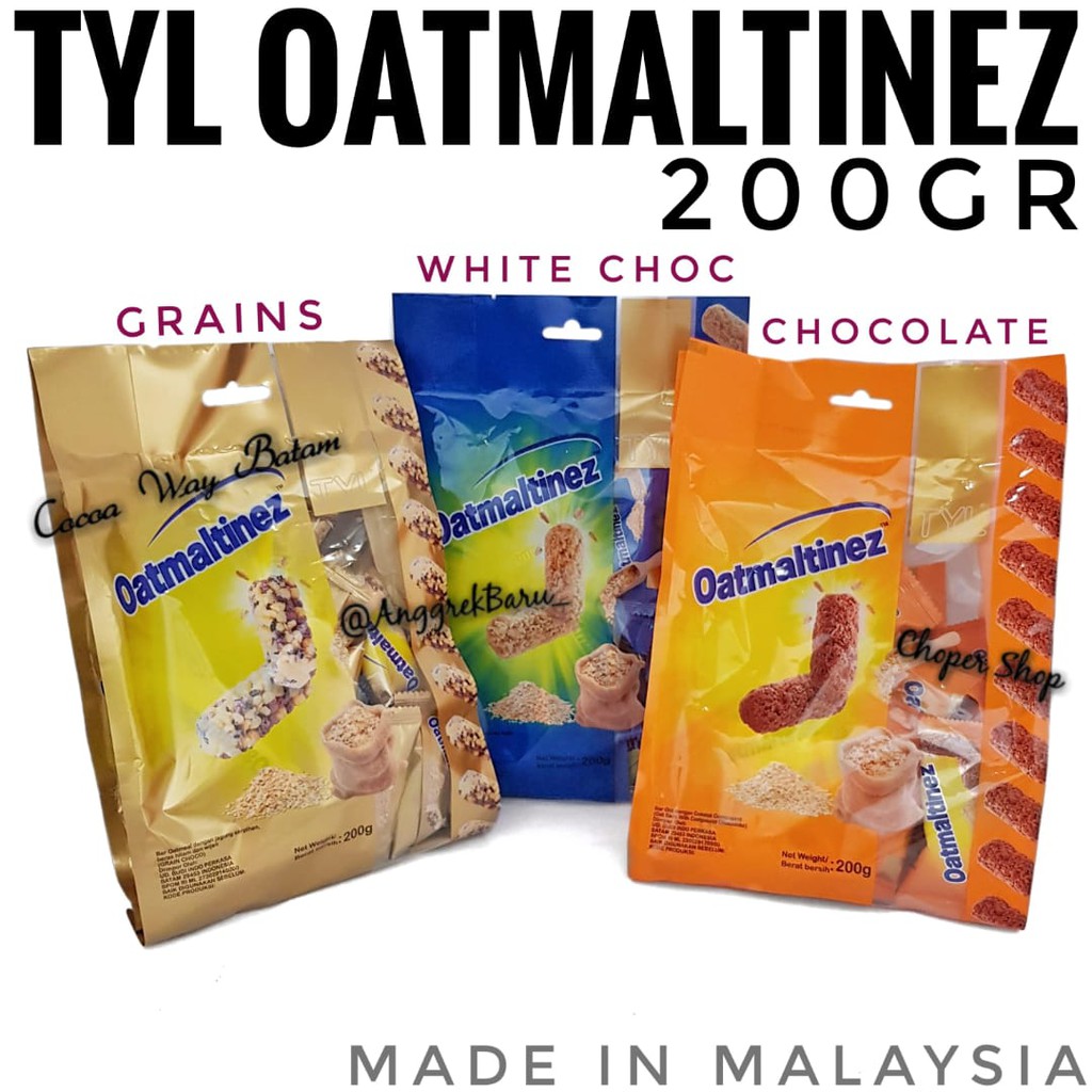 

Biskuit Gandum TYL Oatmaltinez 200gram