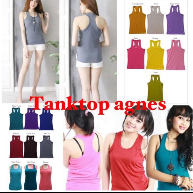 TANK TOP AGNES/TANK TOP SINGLET SILANG