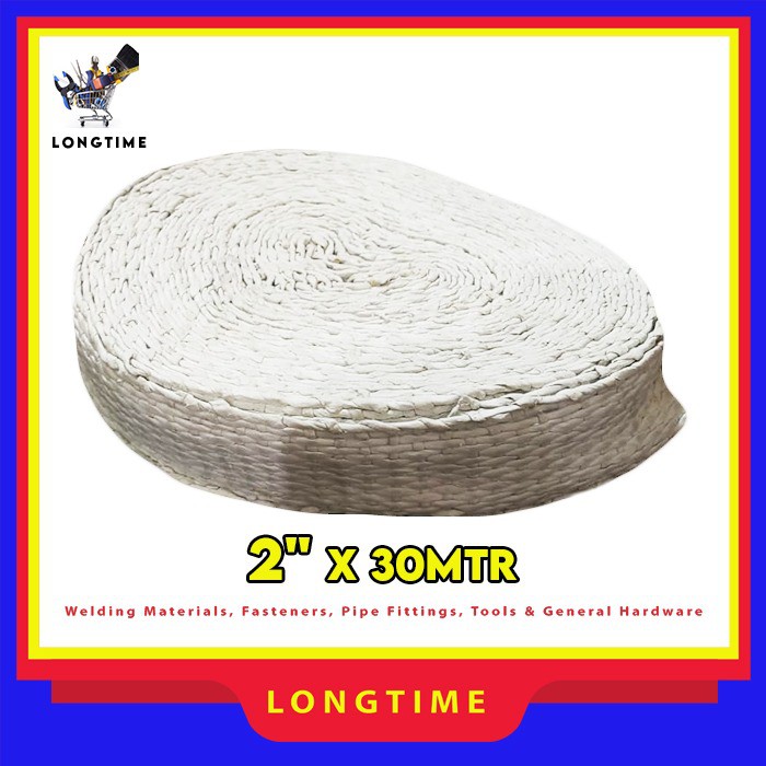 Asbestos Tape 2" Kain Asbes Tali Asbes Pita Asbes 2 inch
