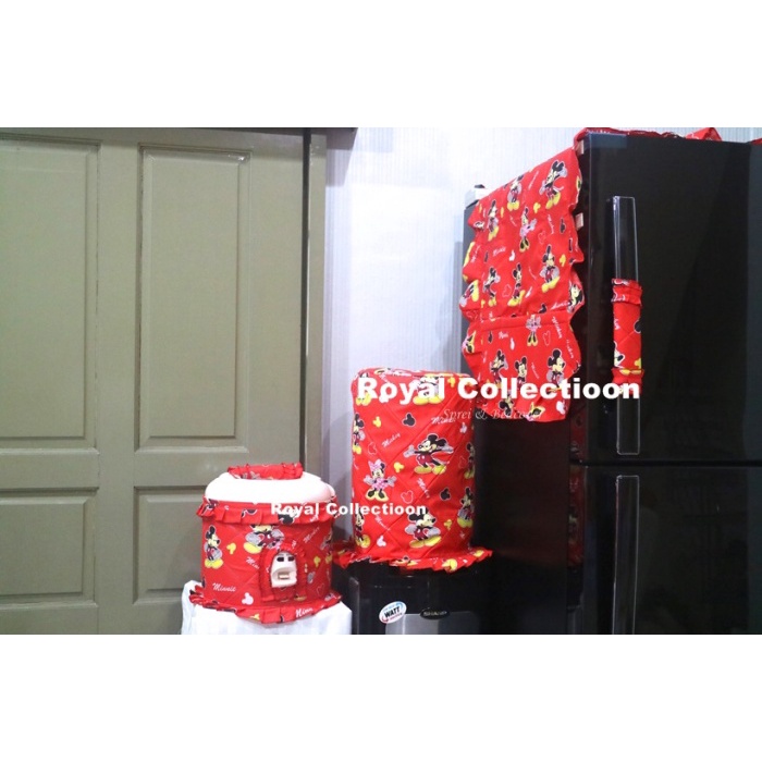 Sarung Galon - Set Sarung Galon Mickey Merah