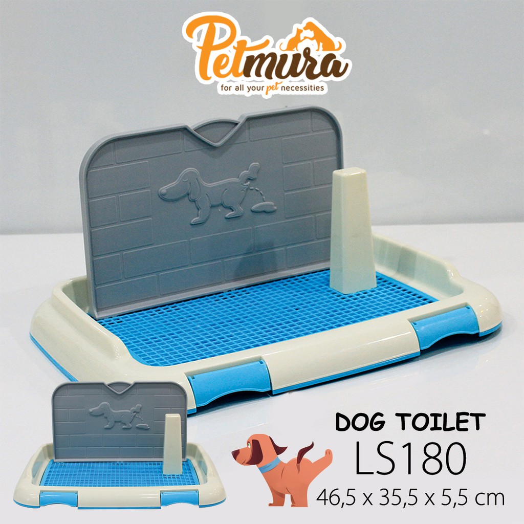 LS180 Dog Toilet || TOILET ANJING KECIL MEDIUM || TIANG TEMBOK DINDING PUP KENCING
