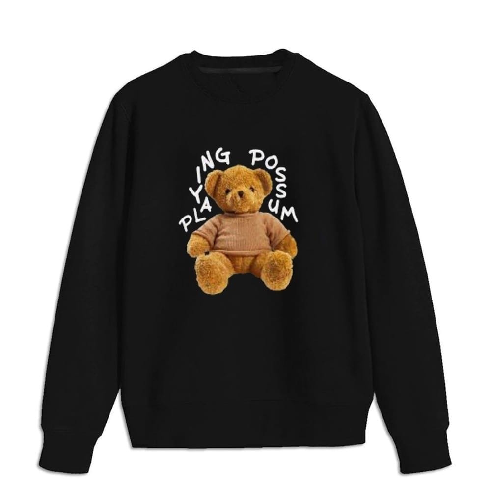 CREWNECK PRIA-CREWNECK HODIE MOTIP LOGO BEAR PULLPRINT ORIGINAL DISTRO UNTUK PRIA &amp; WANITA PULL SIZE S-XXL