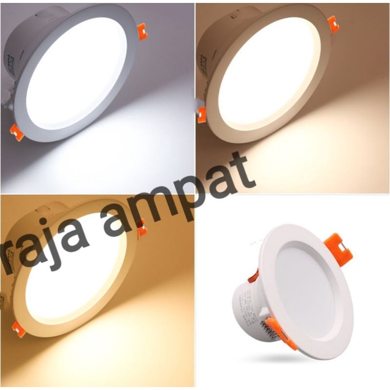 Lampu Downlight Led Murah 5w  1 warna Cahaya Putih /Cahaya Kuning