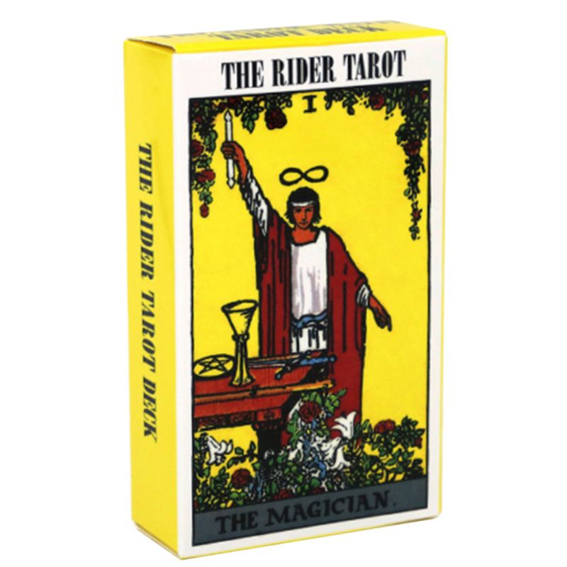 Mary 78pcs Kartu Tarot Deck Rider Dengan Manual Bahasa Inggris Lucu Future Telling Astrologi