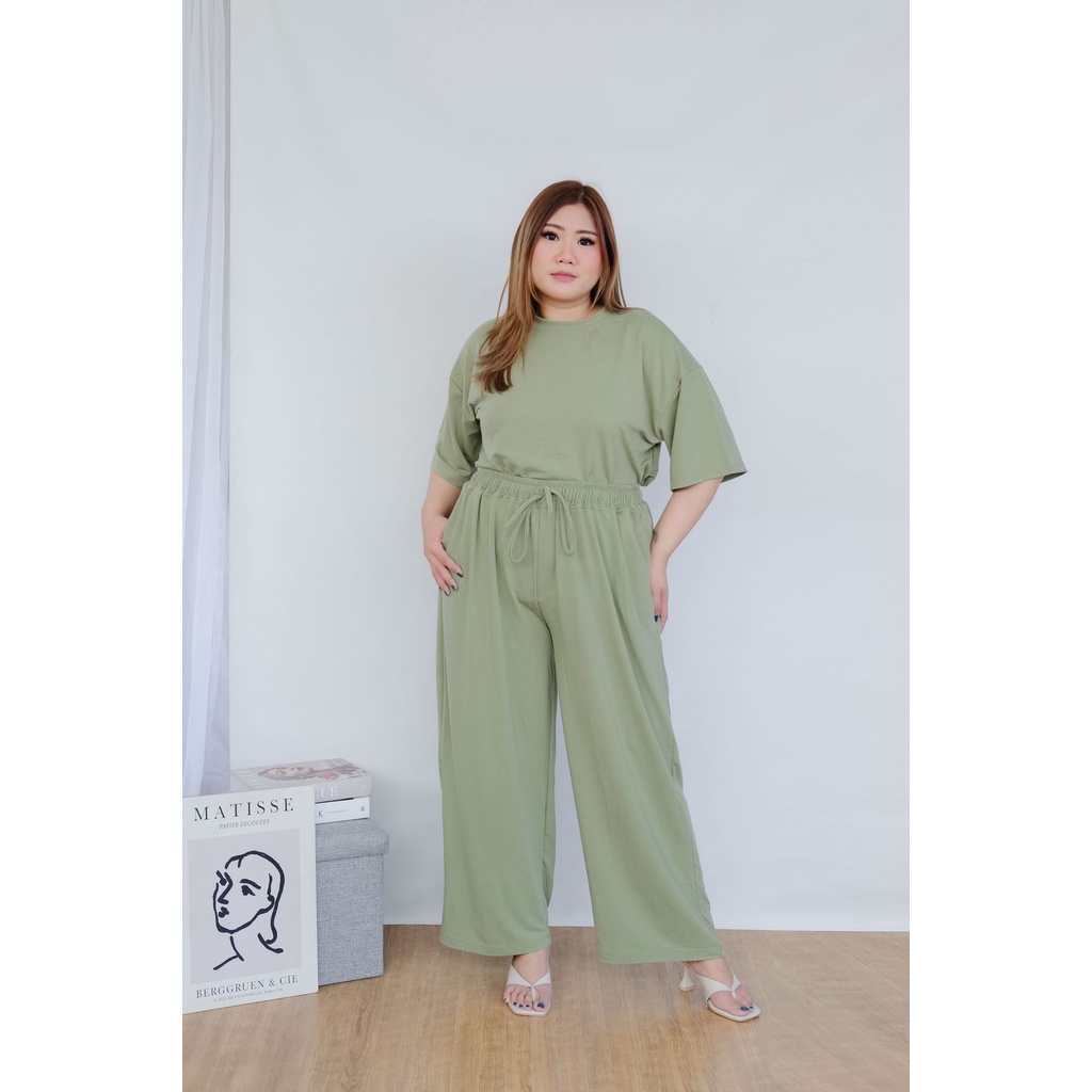 BIGWELL  CELANA KULOT SANTAI /ZORA PANTS  / CELANA PANJANG BIG SIZE / CELANA JUMBO