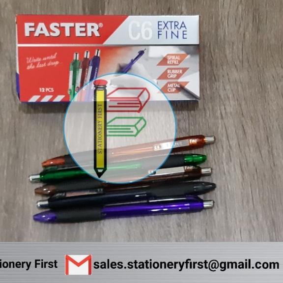 

✳ Pen Faster C-6 - Hitam ♀