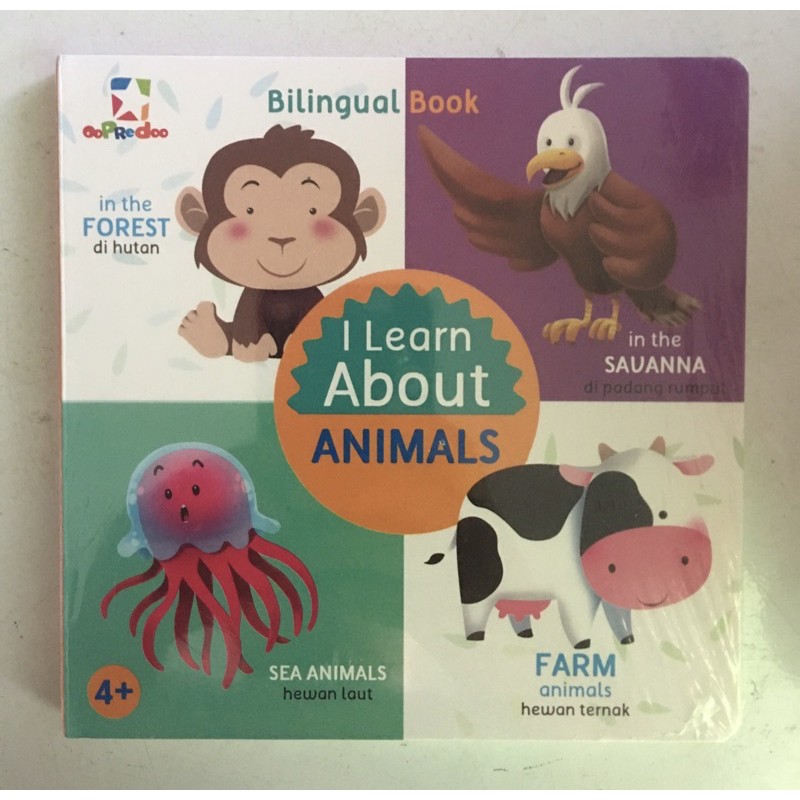 Board Book I learn About Animals