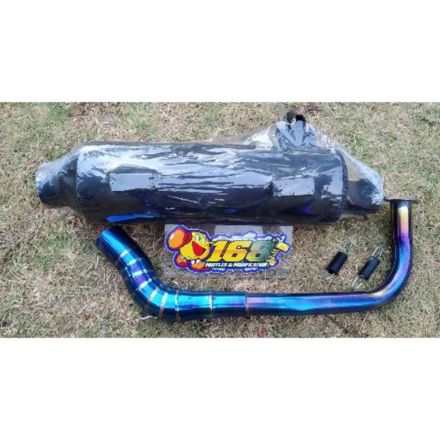 Knalpot Tsukigi bluemoon vario 125 vario 150 old vario 125/150 new led not cms vnd rcb ahm skr