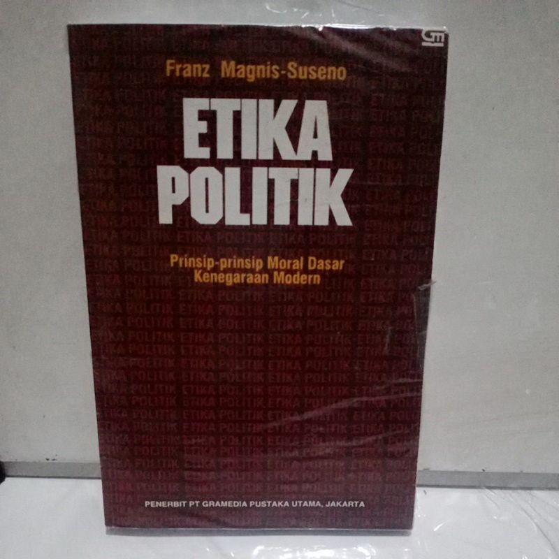 Etika Politik-franz Magnis-suseno