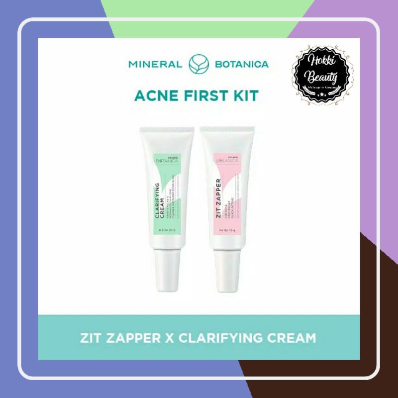 Bundle Mineral Botanica Zit Zapper X Clarifying Cream