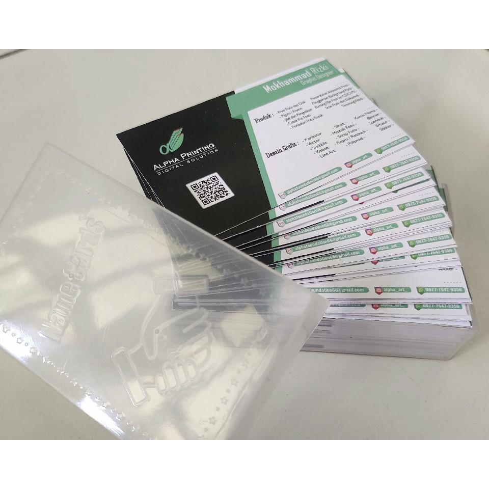 

Cetak Kartu Nama / Name Card (Isi 100 lembar)