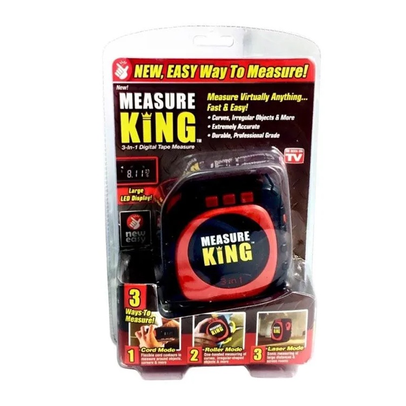 Measure King Meteran Laser Digital Meteran Digital Meteran Digital Laser Konstruksi Jarak 20M