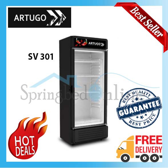 Showcase Cooler by Artugo - SV 301 - 220 Liter