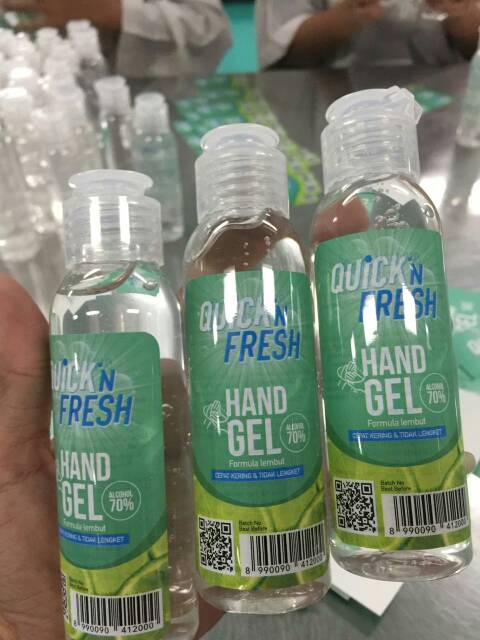 Quick n Fresh Handsanitizer Gel 100ml