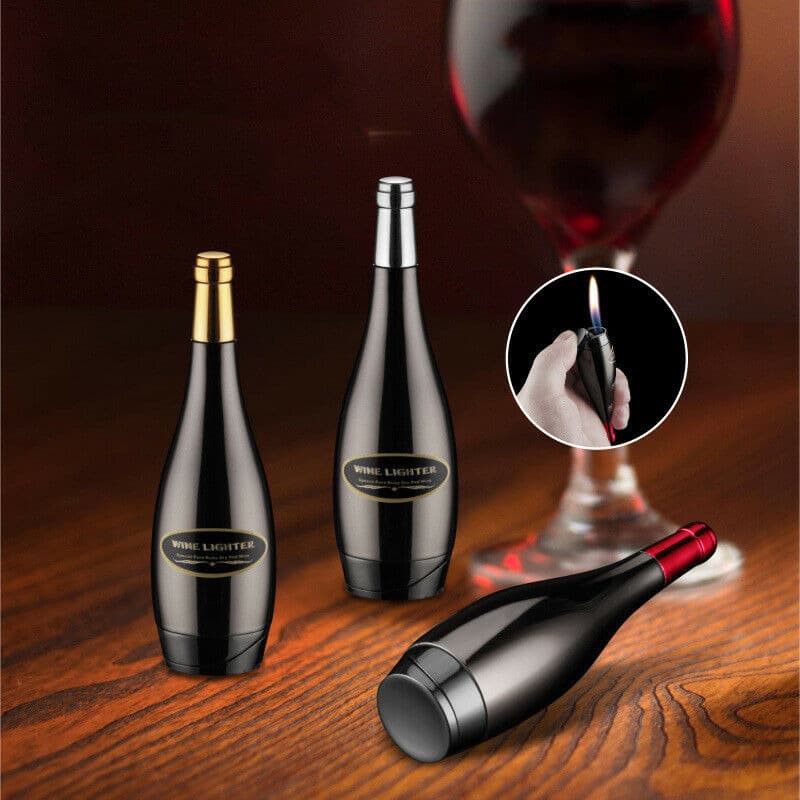 Super Sale! KOREK API BOTOL WINE SR06 MANCIS LAS LIGHTER WINE BOTTLE KOREK UNIK