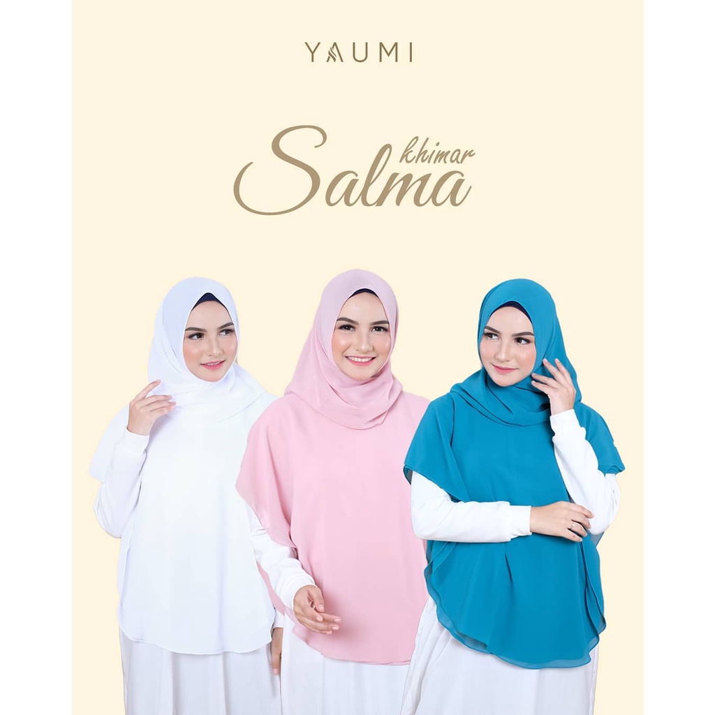 Hijab Bandung Khimar Salma - Yaumi Hijab