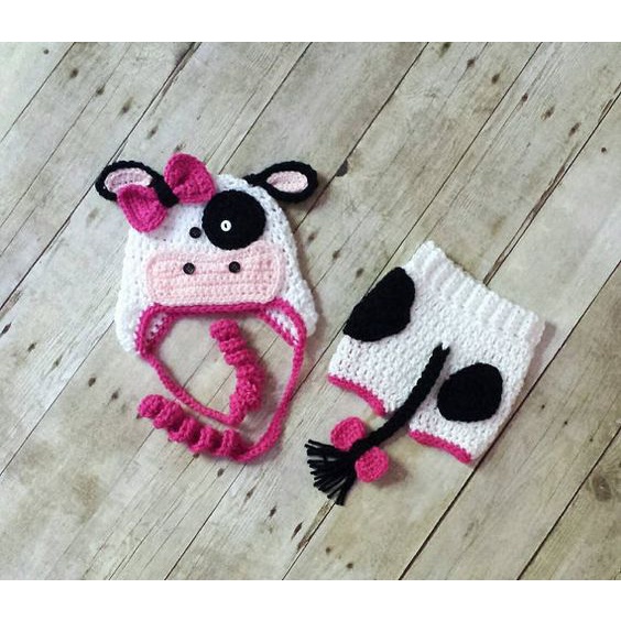 BAJU RAJUT BAYI/PROPERTI FOTO/SAPI/SHIO SAPI/COW/MOO