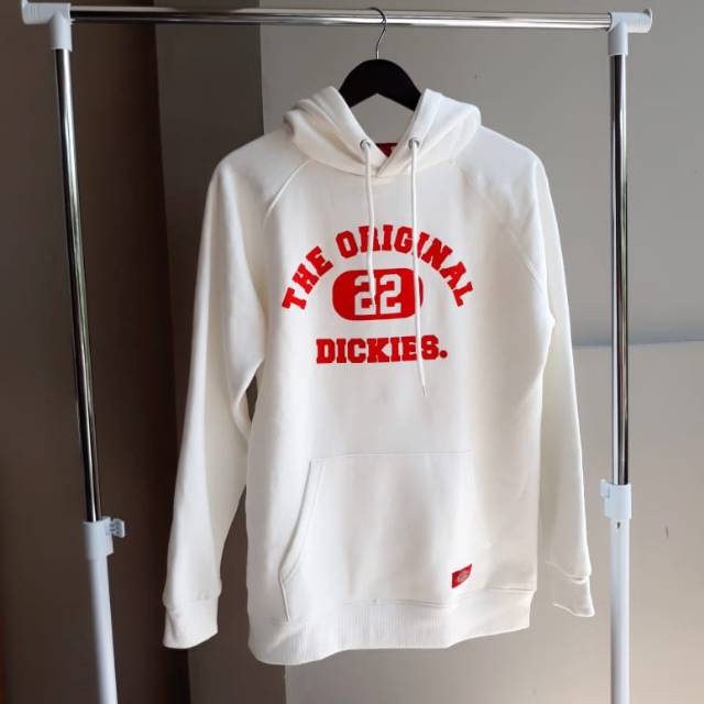 HOODIE DICKIES LOGO WHITE