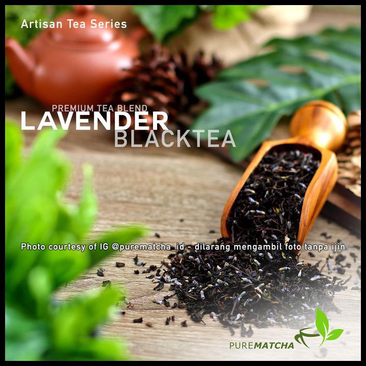 

Artisan Tea Cafe - Black Tea Lavender 250Gr Bunga Lavender Medley