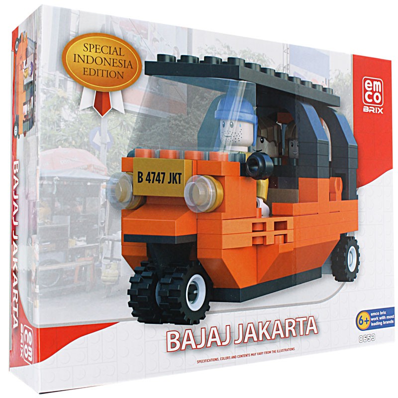 LEGO BAJAJ ORANYE EMCO BRIX INDONESIA AUS-0760