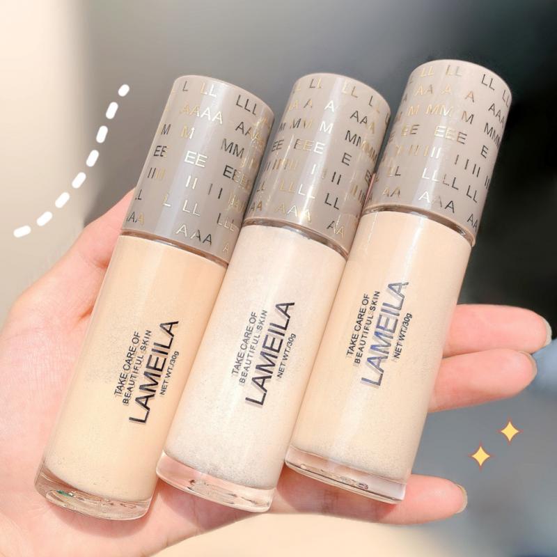 Hope Store - LAMEILA NEW Foundation Concealer Tiga Warna Take Care Of Beautiful Skin Lameila 3055