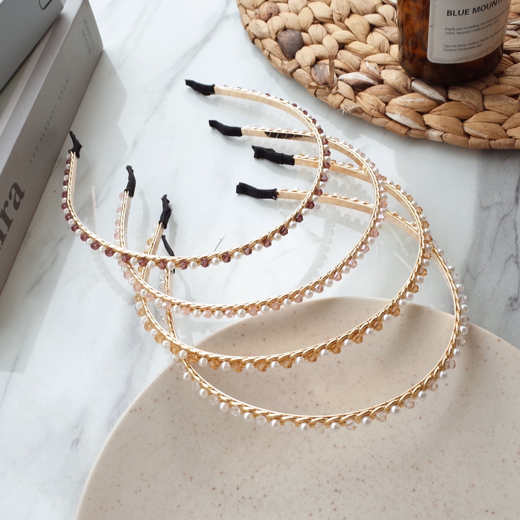 HEADBAND / BANDO MUTIARA BEADS - 1804