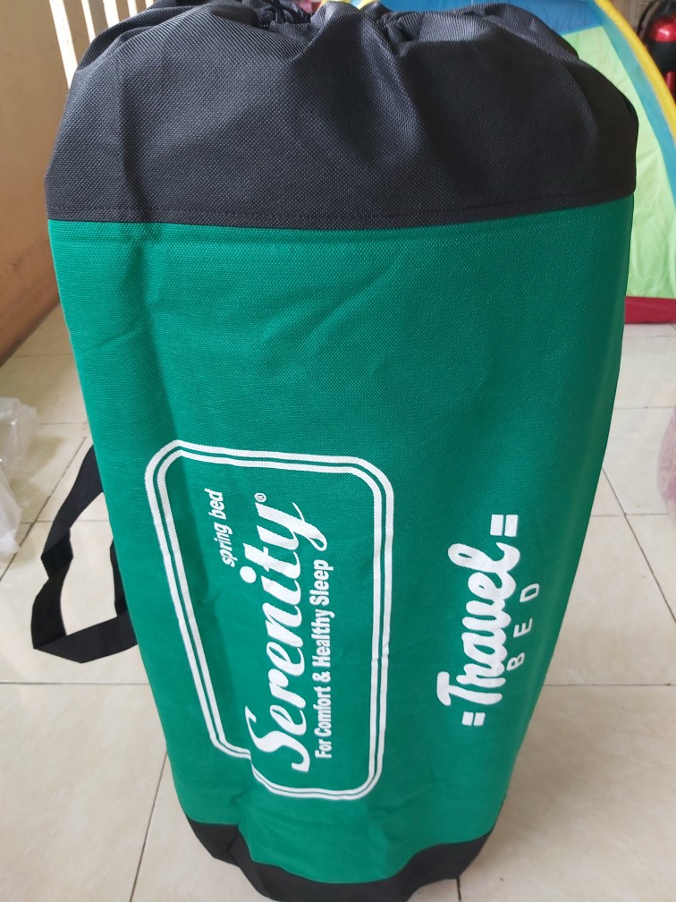 Travel Bed Elite Serenity / Kasur Lipat / Kasur Lantai / Travelbed / Kasur Piknik / Matras Gulung