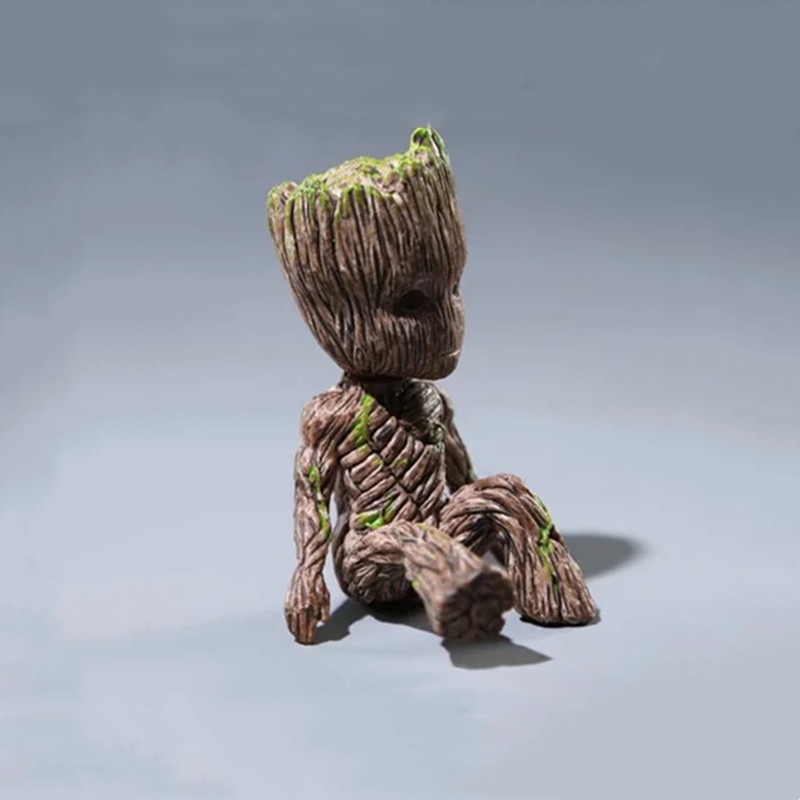 Mainan Action Figure Marvel Avengers Groot Guardians Of The Galaxy Bahan Pvc Untuk Hadiah Anak