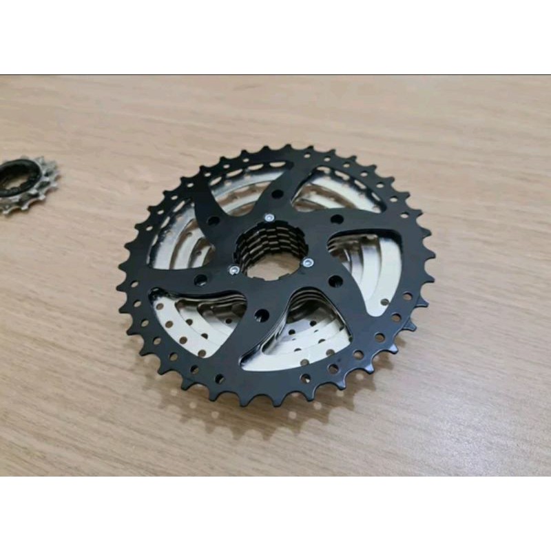 Sprocket Pacific 8 speed 11T-36T seloop. Gear 8sp sp 11 t 36 t cassete sprockets gear sepeda