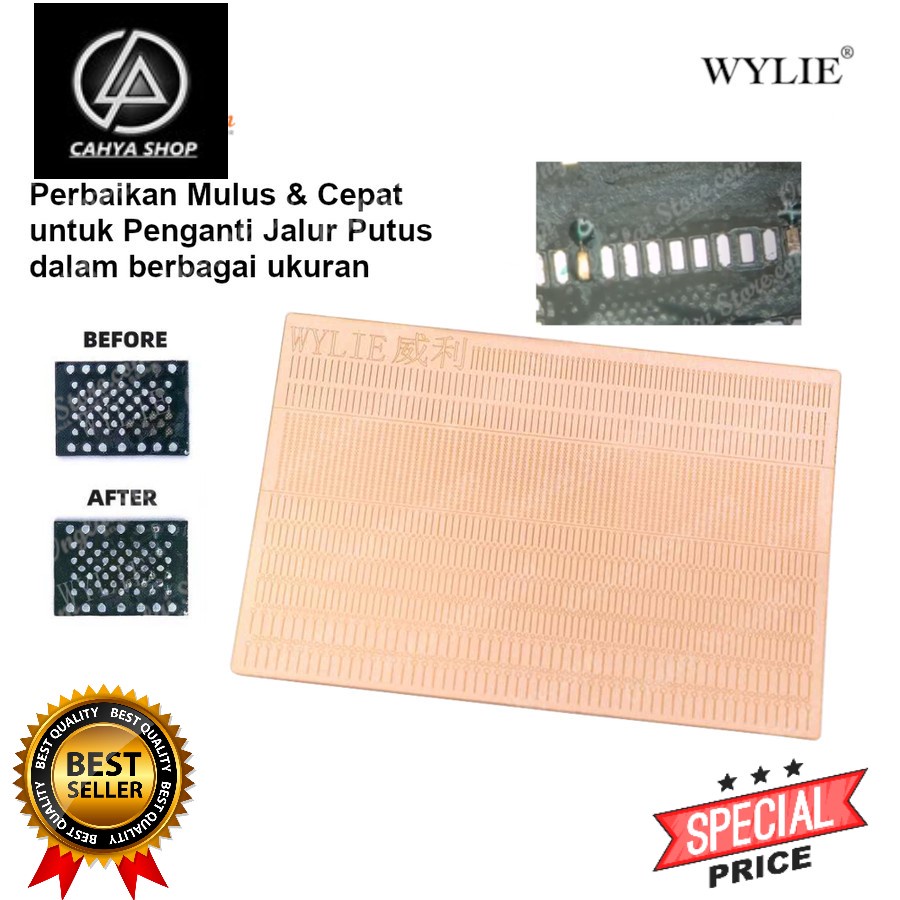 WYLIE JUMPER DOT TEMBAGA PENGANTI JALUR PUTUS