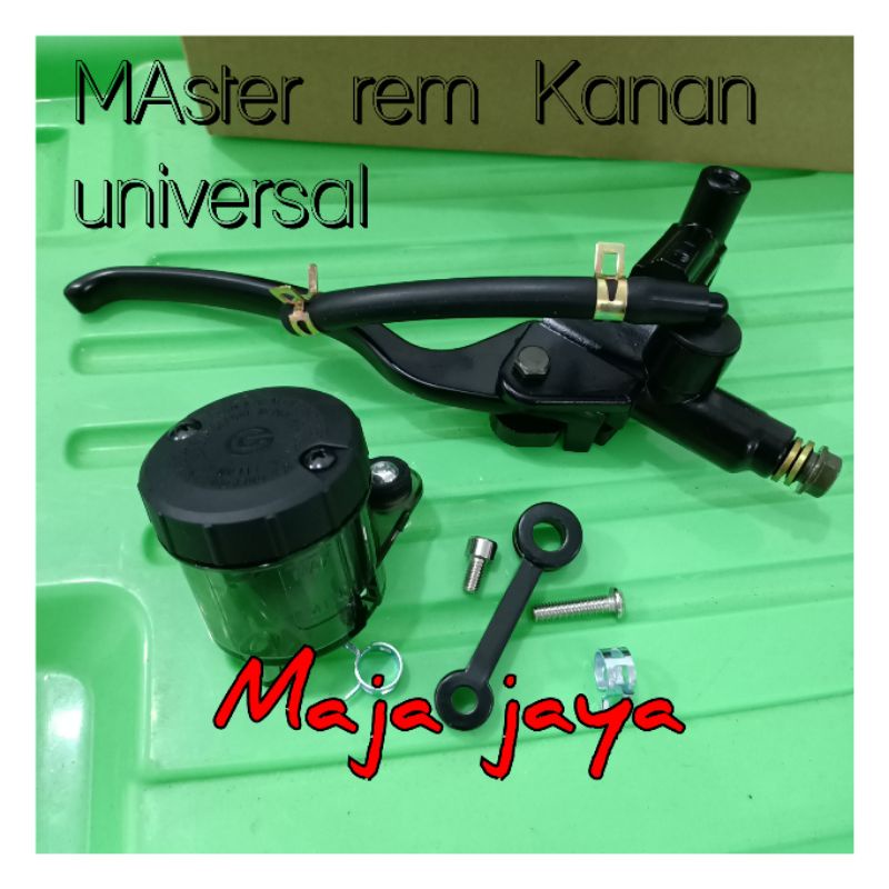 Master rem Kanan Universal model RCB tabung bulat smoke