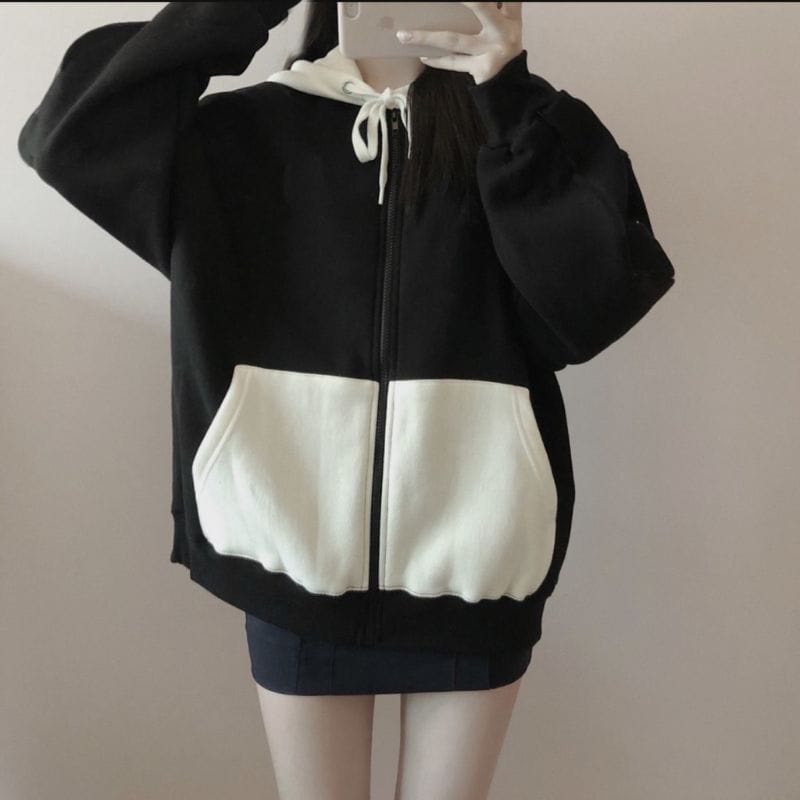 HOODIE ZIPPER SWEATER WANITA - JISSO HOODIE WANITA FLEECE TEBAL - HOODIE WANITA